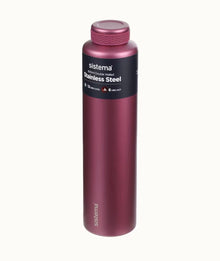 600ml Fig Purple Chic Bottle Stainless Steel