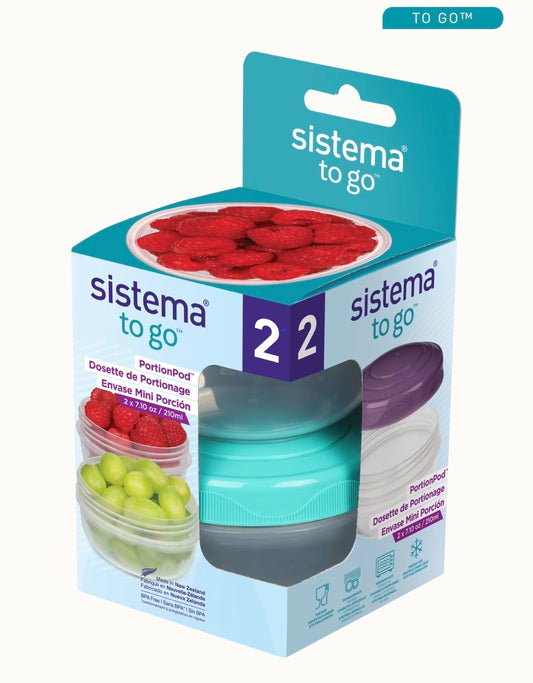210ml Portion Pod To Go 2pk