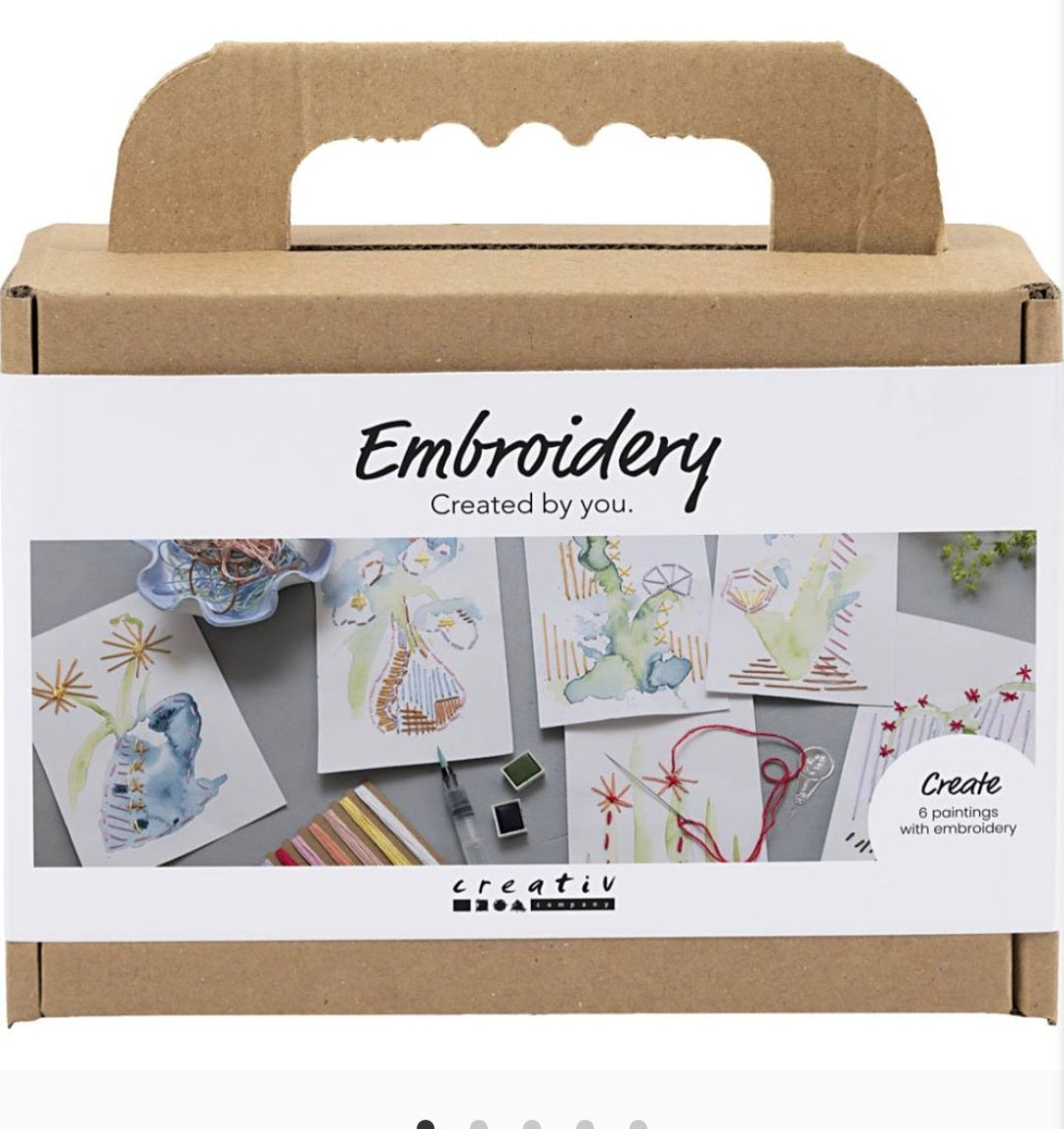 Mini Craft Kit Embroidery Pictures