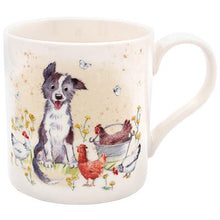Mug Dog With Hens