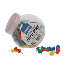 Tub 150 Coloured Push Pins