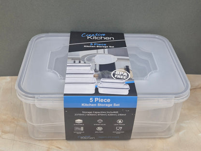 5pc Kitchen Storage  Set