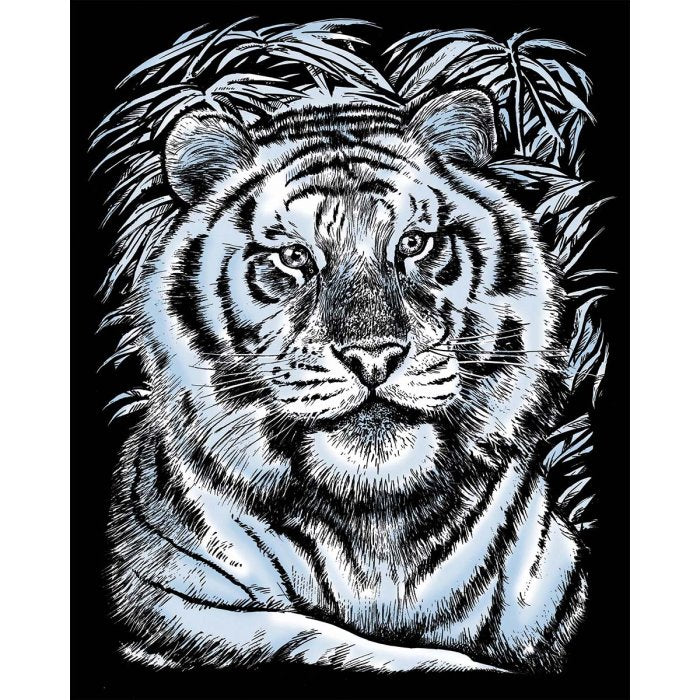 Artfoil Silver White Tiger