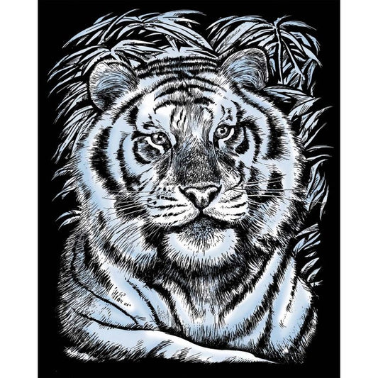 Artfoil Silver White Tiger