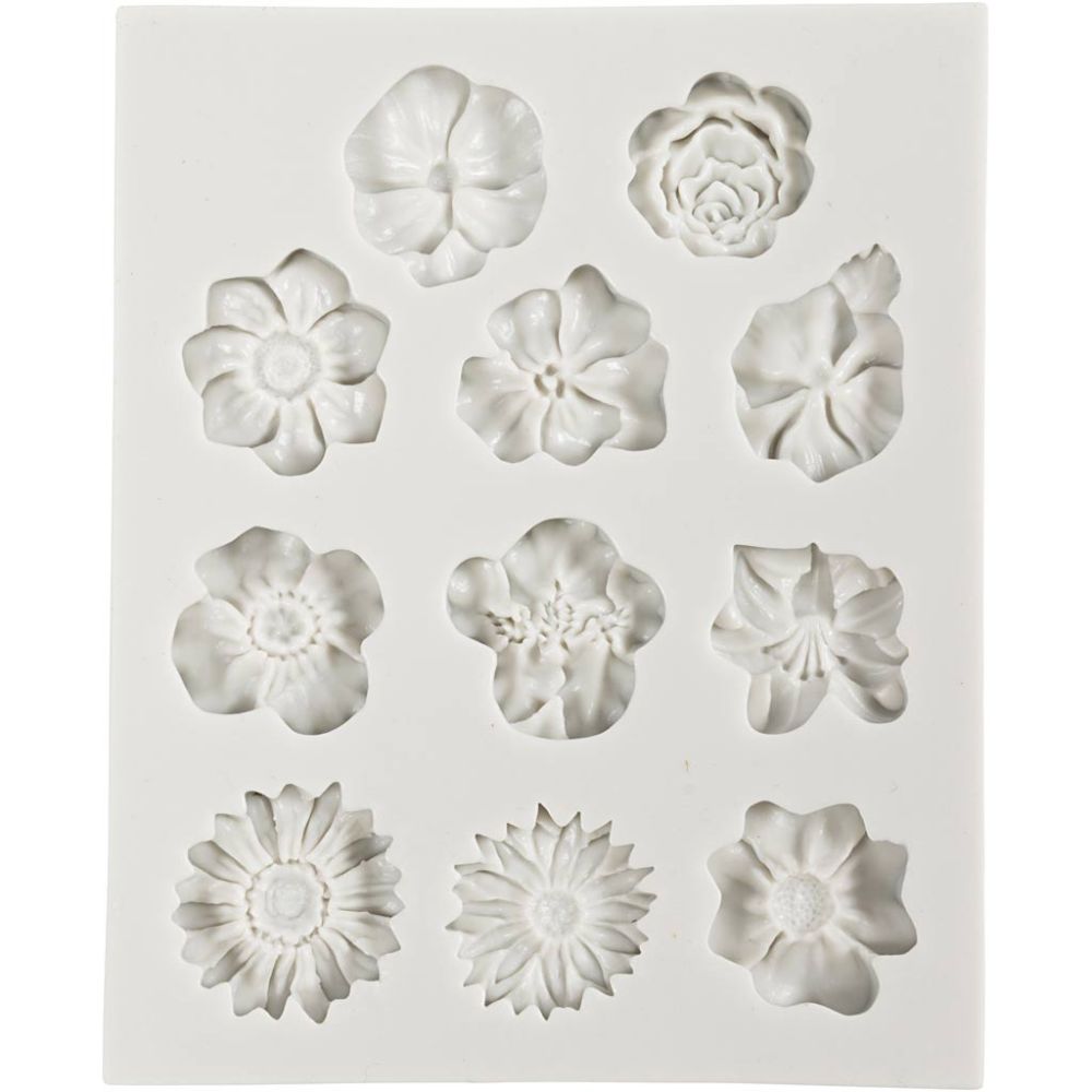 Silicone Mould Daisies