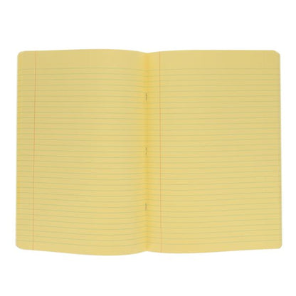 A4 120pg Durable Cover Visual Memory Aid Manuscript Book - Yellow