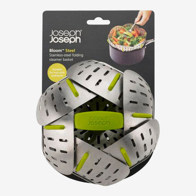 Joseph Joseph Bloom Steel Steamer Basket