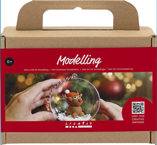 Mini Craft Kit Xmas Modelling Reindeer