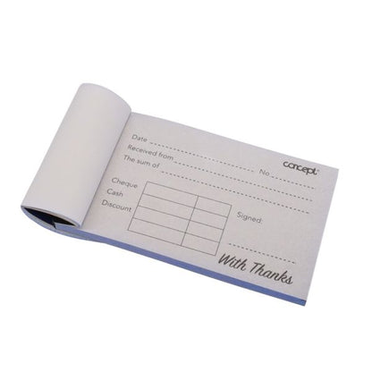 4x2.5in Carbonless Duplicate Book