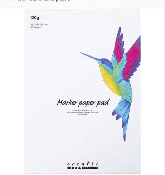 A5 Marker Paper Pad