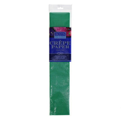 Icon Crepe Paper Dark Green