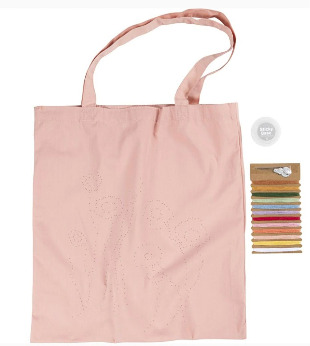 Embriodery Tote Bag Craft Kit