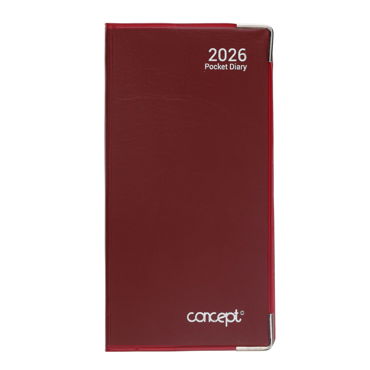 Concept
2026 Week To View Executive Slim Diary Bright - Asst