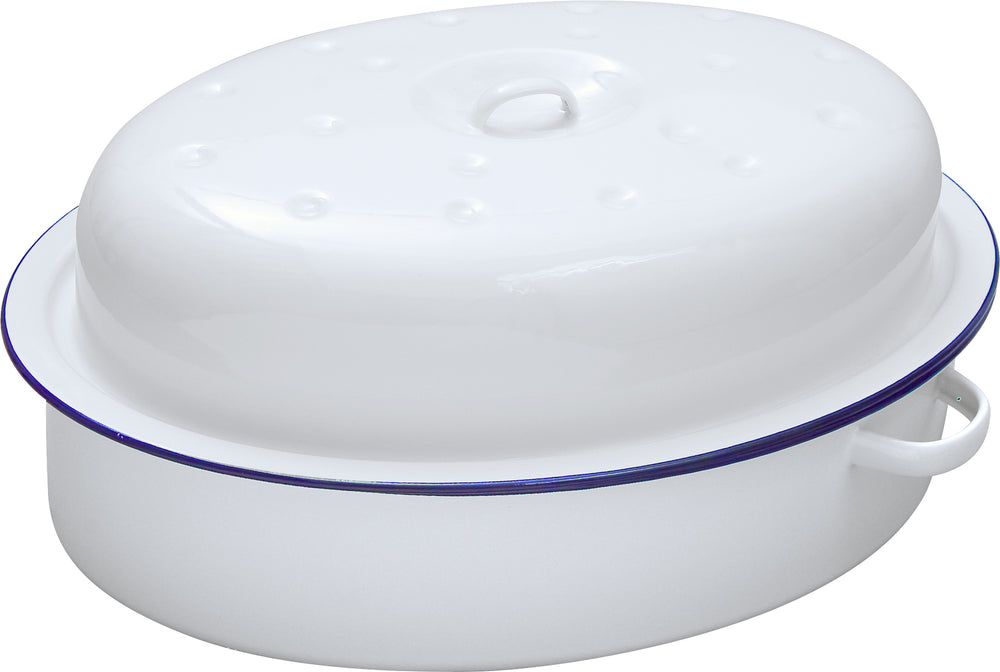 Enamel Oval Roaster 36cm