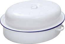 Enamel Oval Roaster 36cm
