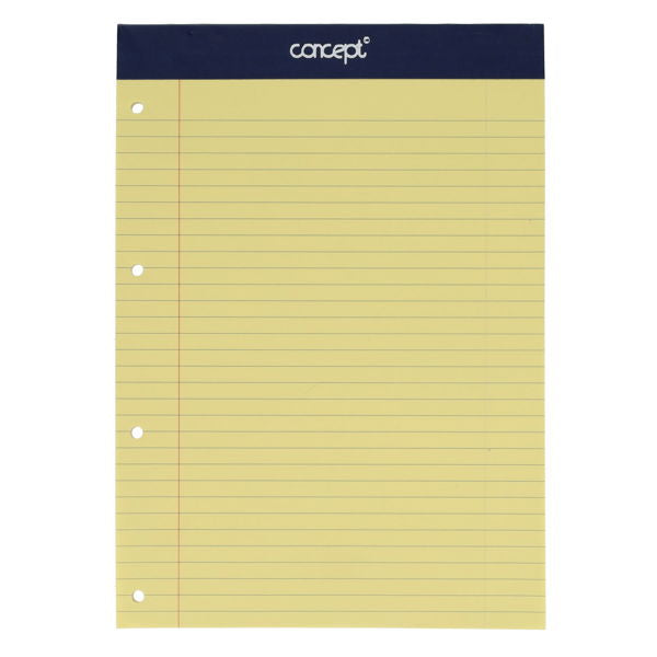Concept A4 Legal Pad 50 Sheets