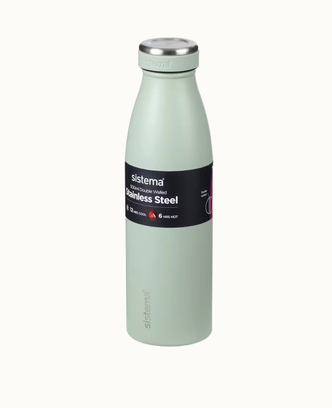 500ml Pistahio Stainless Steel Bottle