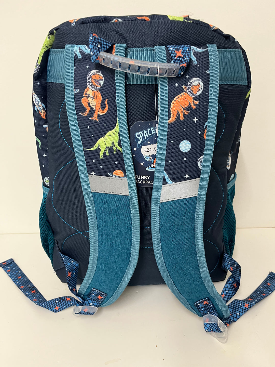 Backpack Navy Space Dinosaurs