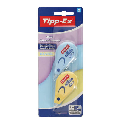 Tippex 2pk Pastel Mini Correction Tapes