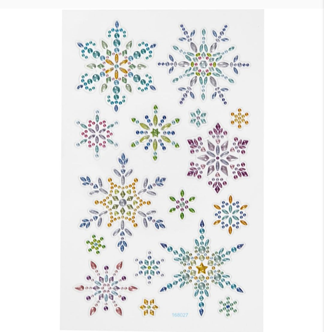 Diamond Stickers Snowflakes