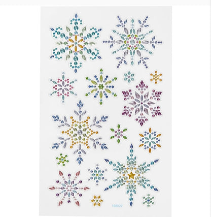 Diamond Stickers Snowflakes