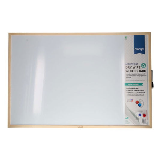 Magnetic Whiteboard 90x60cm