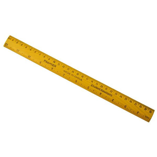 30cm Wooden Ruler