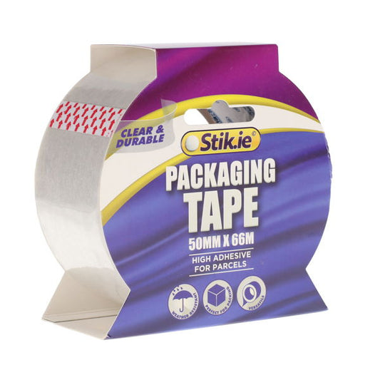 Stik-ie Transparent Packing Tape 66m X 50mm