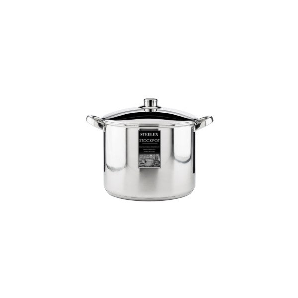 28Cm S/S Stock Pot Steelex