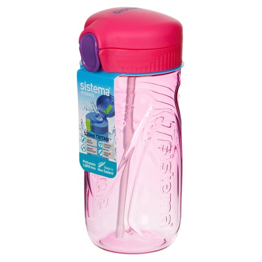 520Ml Pink Tritan Quick Flip