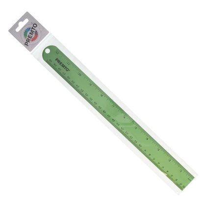 Premto 30Cm Deadlength Aluminium Ruler - 5 Asst