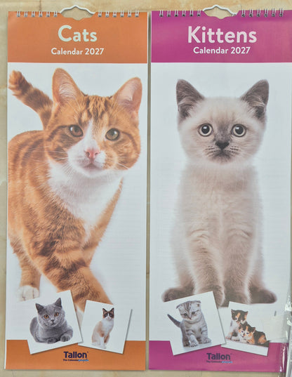 2027 Calendar Cats/Kittens