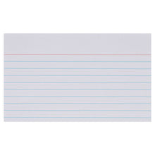 Record Cards 5x3 White Lined