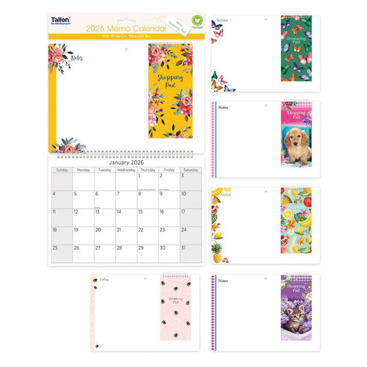 2026 Calendar With Dry Board