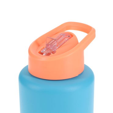 Smash 1l Stainless Steel Bottle Blue