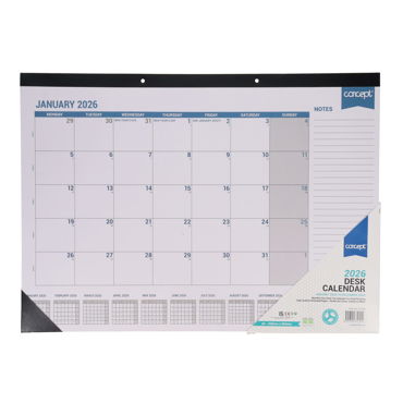 2026 A2 Desk Calendar