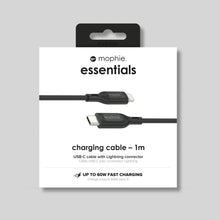 Morphie 1m Lightning Cable Black