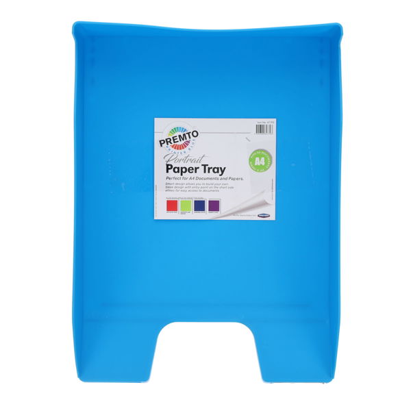 Premto a A4 Paper Tray Printer Blue