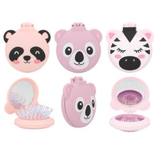 Top Model Folding Hairbrush Animal Design