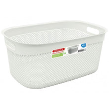 Cream Oblong Laundry Basket
