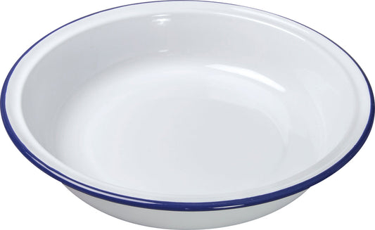 20cm ENAMEL ROUND PIE DISH