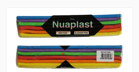 Plasticine 500g Rainbow Nuapla