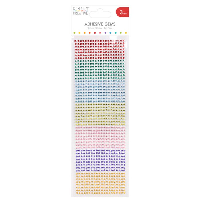 3Mm Gems Rainbow 1080Pk