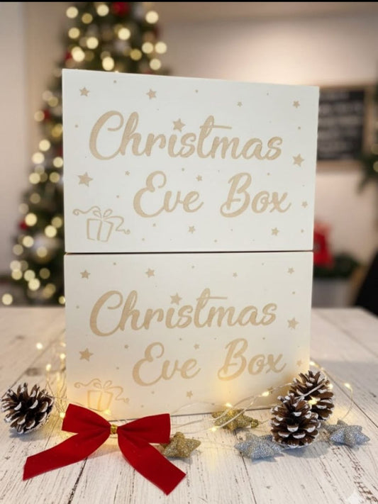 Christmas Eve Wooden Craft Box 300x195x130mm