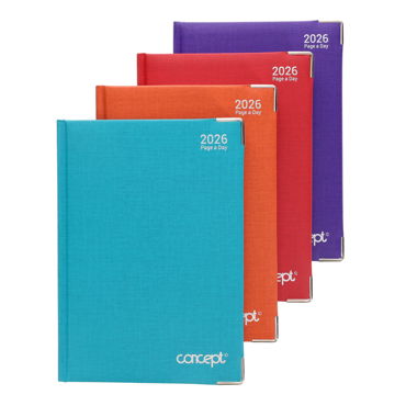 2026 Concept A5 Page A Day Diary