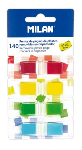 Milan Page Marker Tabs 140pk