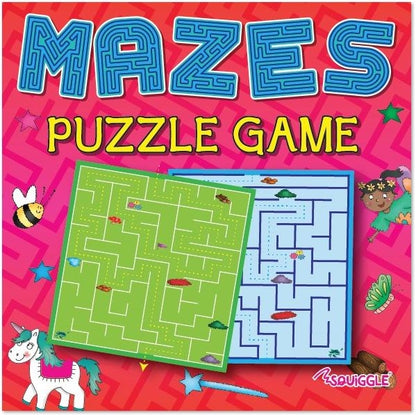 Squiggle Mazes Puzzle Book