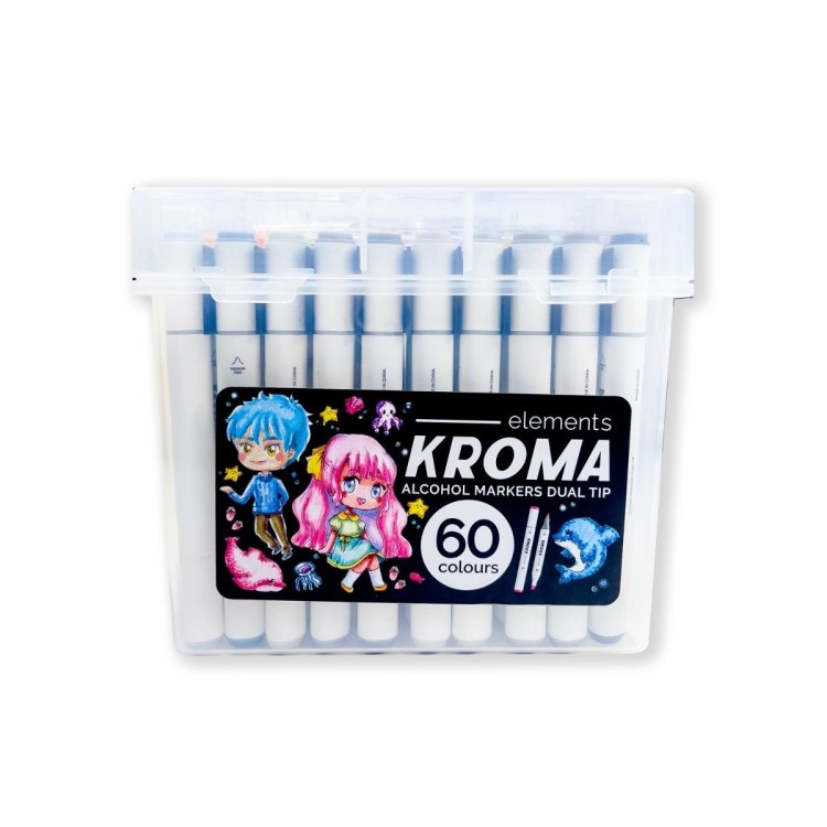 60 Kroma Alcohol Markers