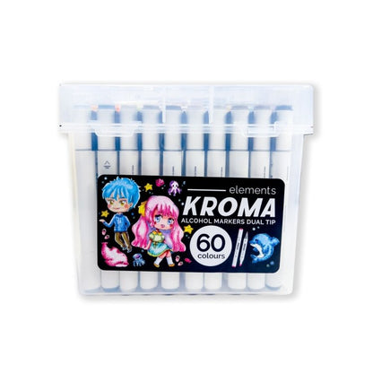 60 Kroma Alcohol Markers