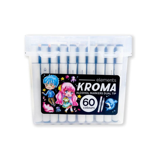 60 Kroma Alcohol Markers